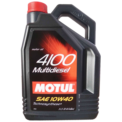 Моторное масло MOTUL 4100 Multidiesel SAE 10W-40 5л