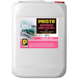 Антифриз Prista Long Life G12+ Red 10л (готовий черв.) (шт.)