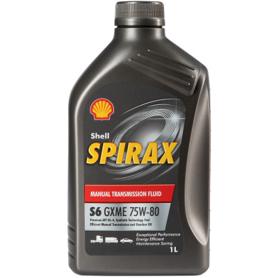 Олива Shell Spirax S6 GXME 75W-80, 1л (шт.)