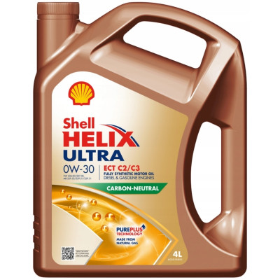 Олива Shell Helix Ultra ECT C2/C3 0W-30, 4л (шт.)