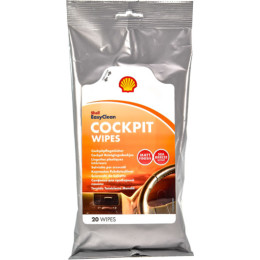 Серветки для панелі приладів Shell Cockpit Wipes (20шт) (шт.)