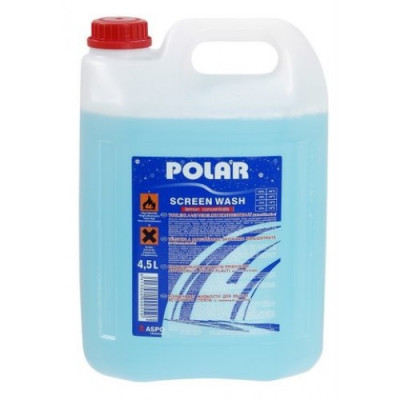 Омыватель стекла POLAR SCREEN WASH концентрат лимон, 4.5л