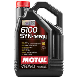 Олива моторна Motul 6100 Syn-nergy SAE 5W-40, 4л (шт.)