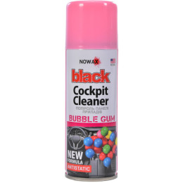 Полироль панели приборов NOWAX 200 мл Black Cockpit Cleaner Bubble Gum (NX00209)