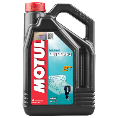 Олива для 2-х тактних двигунів Motul Outboard 2T, 5л (шт.)