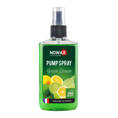 Ароматизатор Nowax Pump Spray 75 мл Green lemon (NX07523)