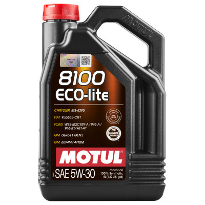 Олива моторна Motul 8100 Eco-lite SAE 5W-30, 5л (шт.)