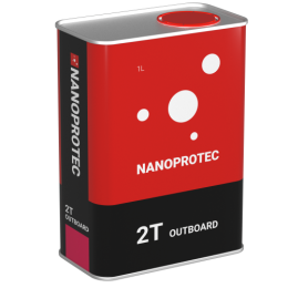 Масло двухтактное для лодок NANOPROTEC 2T OUTBOARD, 1л