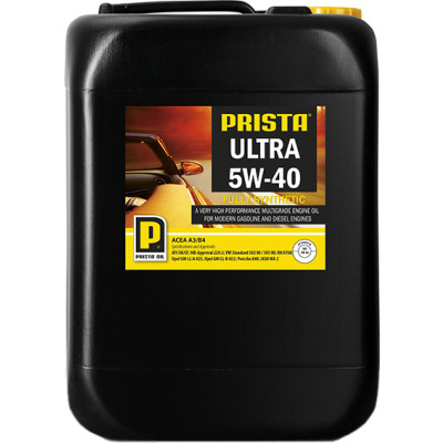 Олива Prista Ultra 5W-40, 20л (шт.)