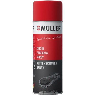 Змазка-спрей для ланцюгів Muller Chain Lubrication Spray, 400мл (шт.)