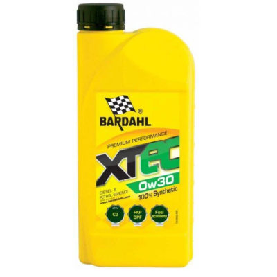 BARDAHL XTEC 0W30 1л. C2, PSA B71-2312, FIAT 9.55535-GS1/DS1 (C2) 36521 (12)