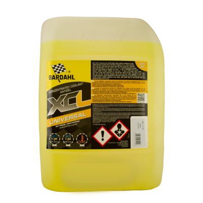 Конц. Антифризу G12+ BARDAHL ENGINE ANTIFREEZE ANTIGEL UNIVERSAL жовтий 20л. 7115