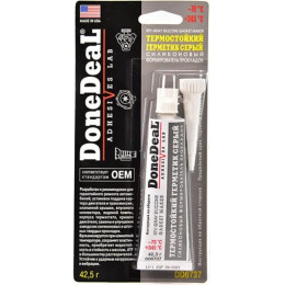 ОЕМ формувач прокладок термостійкий сірий силіконовий 42.5 г ОЕМ формувач прокладок термостійкий сірий силіконовий 42.5 г