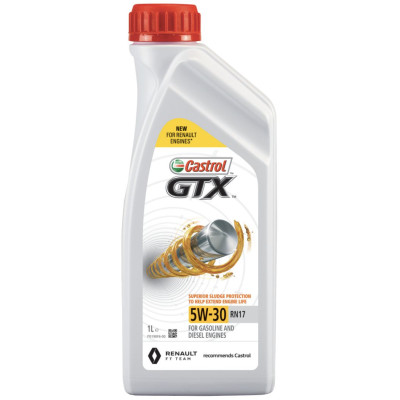 Олива Castrol GTX 5W-30 RN17, 1л (шт.) Олива Castrol GTX 5W-30 RN17, 1л (шт.)
