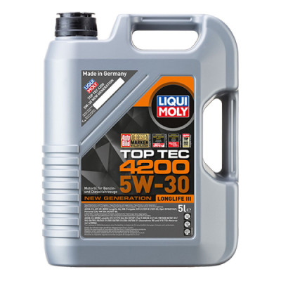 Синтетична моторна олива - Top Tec 4200 SAE 5W-30 5л. Синтетична моторна олива - Top Tec 4200 SAE 5W-30 5л.