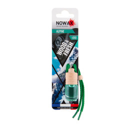 Ароматизатор автомобильный подвесной Nowax Wood and Fresh Alpine жидкость (NX07700) Ароматизатор автомобильный подвесной Nowax Wood and Fresh Alpine жидкость (NX07700)