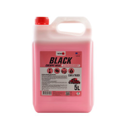 Полироль молочко для пластика 5 л концентрат NOWAX BLACK Cockpit Milk с ароматом Клубники (NX05148)