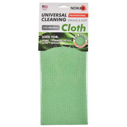 Тряпка для авто NOWAX NX64432 проф. 40x30см (PU зеленая) Тряпка для авто NOWAX NX64432 проф. 40x30см (PU зеленая)