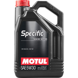Олива моторна Motul Specific 504 00 507 00 SAE 5W-30, 5л (шт.) Олива моторна Motul Specific 504 00 507 00 SAE 5W-30, 5л (шт.)
