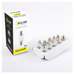 Галогеновая лампа SOLAR C10W T11x31 12V (1259)