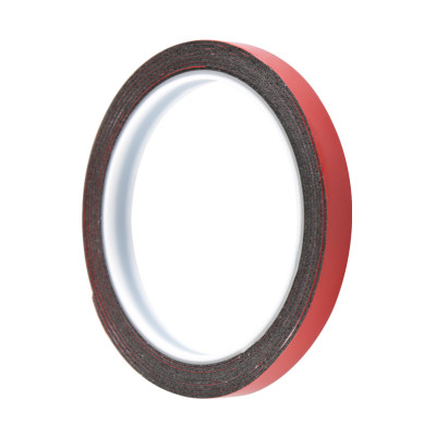 Скотч двусторонний SOLAR (DS1102) черный PE 2м x 10мм Скотч двусторонний SOLAR (DS1102) черный PE 2м x 10мм