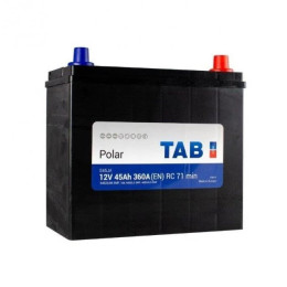Автомобільний акумулятор Tab Polar S 12В 45Ач 360А(EN) Тонка клемма R+ 246145