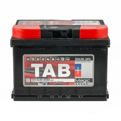 Автомобільний акумулятор Tab Magic 12В 62Ач 600А(EN) R+ 189063