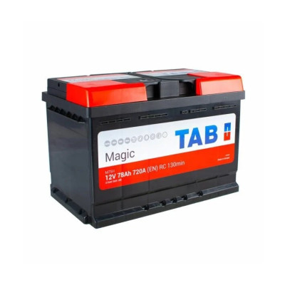 Автомобільний акумулятор TAB Magic 12В 78Ач 720А(EN) R+ 189080