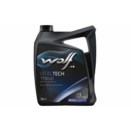 Моторне масло Wolf Vitaltech 15W-40, 5 л (8301117)