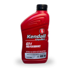 Моторна олива Kendall GT-1 High Performance Motor Oil 10W40, 0,946