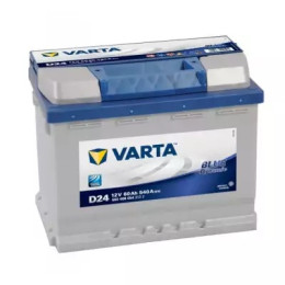 Акумулятор автомобільний Varta Blue Dynamic D24 6СТ-60Ah АзЕ 540A (EN) 560408054