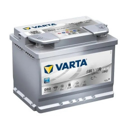 Акумулятор автомобільний Varta SILVER DYNAMIC AGM 60А 12 B 560901068