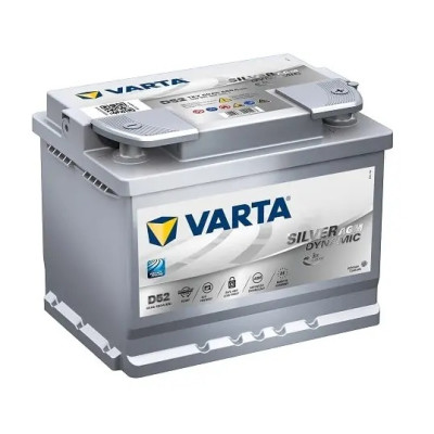 Акумулятор автомобільний Varta SILVER DYNAMIC AGM 60А 12 B 560901068