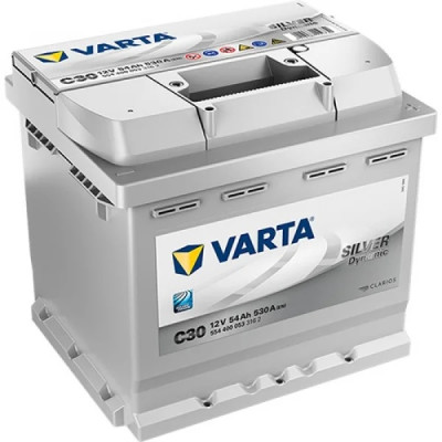 Акумулятор автомобільний Varta 54Ач Silver Dynamic C30 (0) 554400053