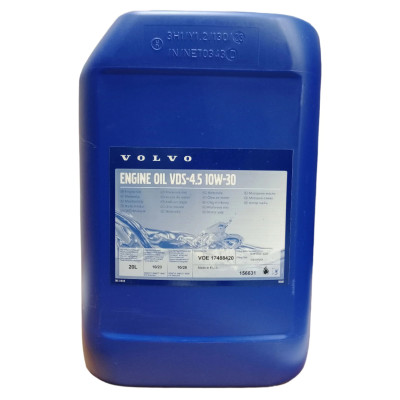 Олива Volvo CE VDS-4.5 10W-30, 20л (шт.) Олива Volvo CE VDS-4.5 10W-30, 20л (шт.)