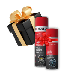 Комплект (Очисник колісних дисків 500мл і Очищуюча піна для кондиціонера 400мл) Комплект (Очисник колісних дисків 500мл і Очищуюча піна для кондиціонера 400мл)
