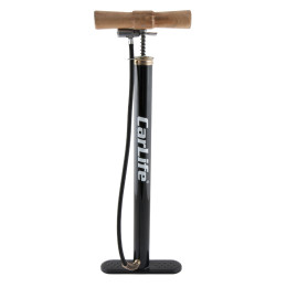 Насос ручной CARLIFE размер цилиндра 38х500мм деревянная ручка адаптеры (HP811)