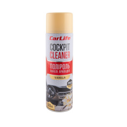 Полироль для авто для пластика на панель приборов CarLife Cockpit Cleaner Vanilla 500 мл (CF502)