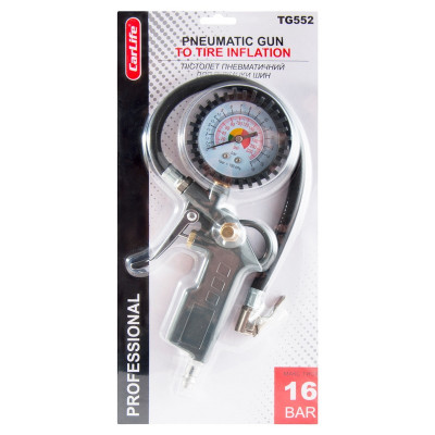 Пистолет для подкачки шин CARLIFE 16Bar TG552