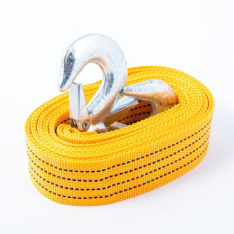 Трос буксировочный CARLIFE TR706P 3 т 5,5 м в пакете