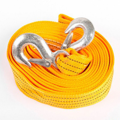 Трос буксировочный CARLIFE TR705P 4,5 т 5 м в пакете