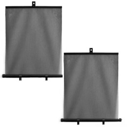 Солнцезащитные шторки боковые на ролетте 2 шт 55x45 см CarLife (SS045)