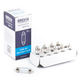 Галогенная лампа BREVIA C10W 12V 10W 12315C Галогенная лампа BREVIA C10W 12V 10W 12315C