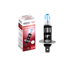 Галогеновая лампа BREVIA H1 POWER ULTRA +60% 12010PUC Галогеновая лампа BREVIA H1 POWER ULTRA +60% 12010PUC
