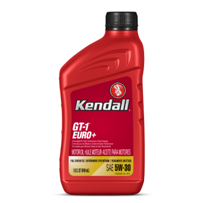 Моторна олива Kendall GT-1 EURO+ Premium Full Synthetic 5W-30 0,946 л