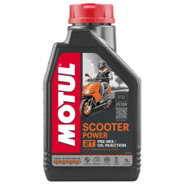 Олива для 2-х тактних двигунів Motul Scooter Power 2T, 1л (шт.)