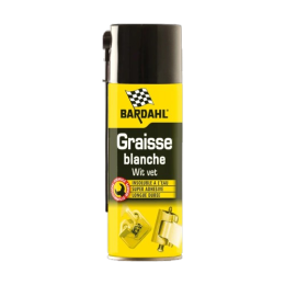 Мастило біле універсальне аер. BARDAHL WHITE GREASE 400мл 1381 (6)