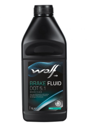 Тормозная жидкость Wolf BRAKE FLUID DOT 5.1 1л (8308307)