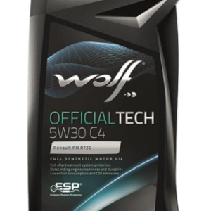 Моторне масло Wolf OfficialLTech 5W-30 C4 1л (8308314)