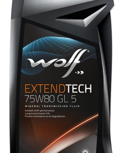 Трансмісійне масло Wolf Extendtech 75W-80 GL 5 1л (8303807)